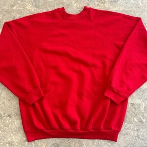 Vintage 90s Ultra Fleece Blank Sweater Men Sz XXL